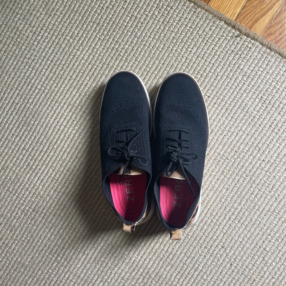 Cole Haan Black and Tan Sneakers